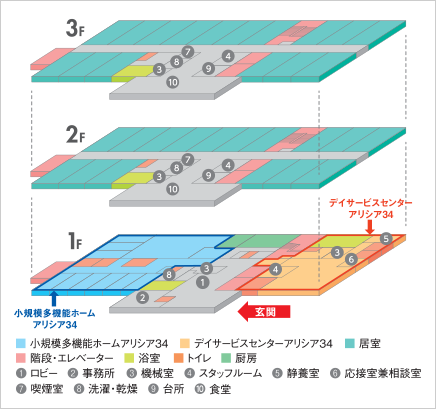 フロア案内図